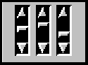 Image shows 3 vertical sliders,
side-by-side.